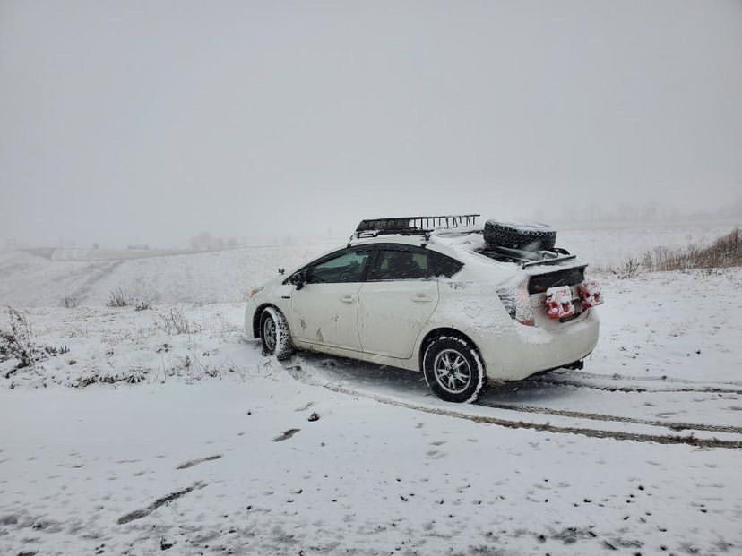 Toyota Prius Rotopax Mount