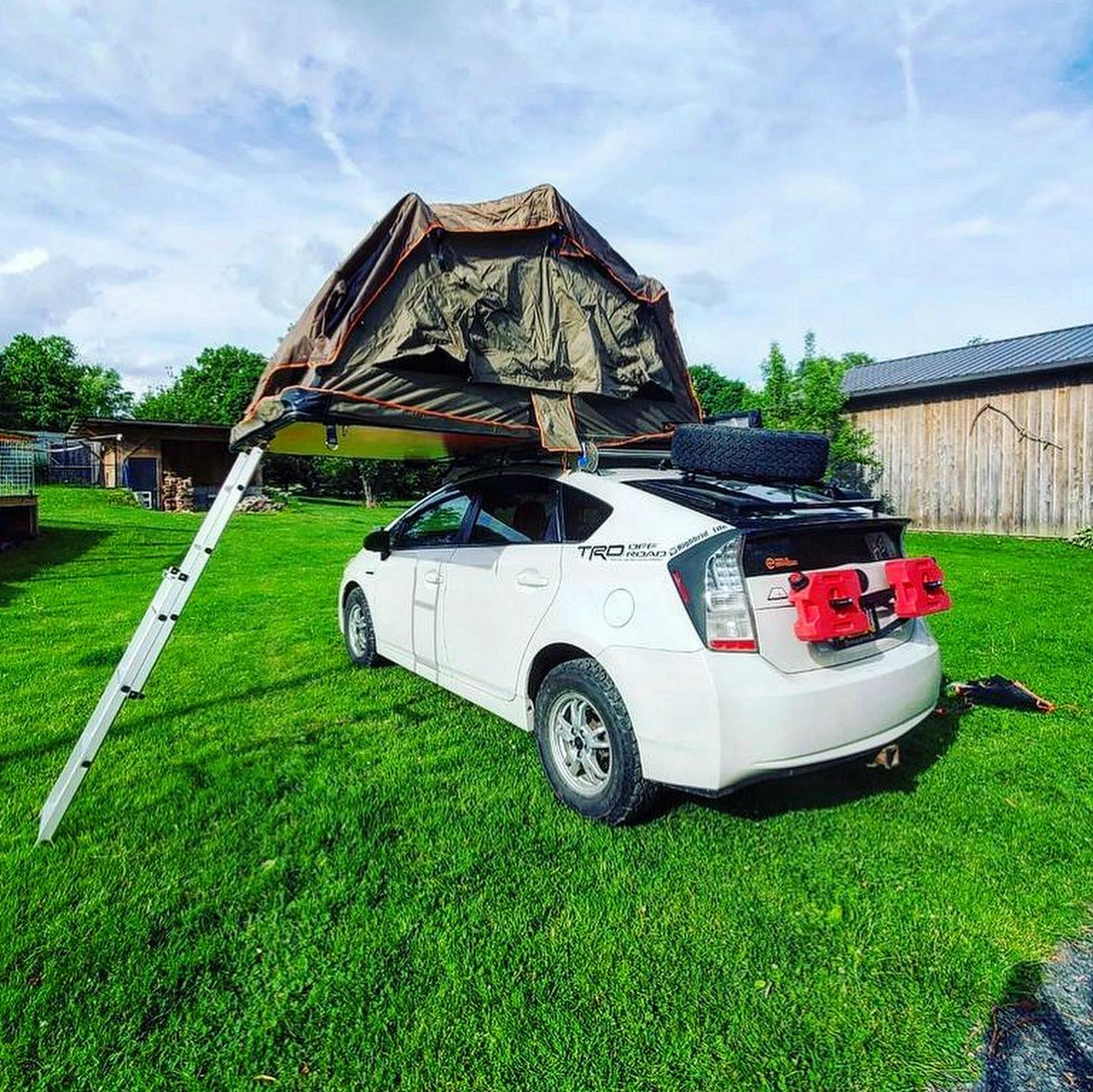 Toyota Prius Rotopax Mount