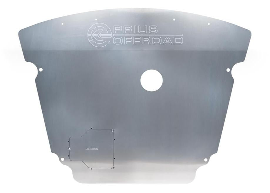 2010-2015 Toyota Prius Aluminum Skid Plate